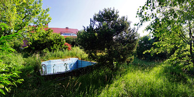 Musberg Gartenansicht Pool