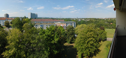 Stuttgart-Möhringen 3 Zimmerwohnung Immobilienmakler Hausansicht