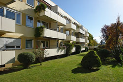 Stuttgart-Möhringen 3 Zimmerwohnung Immobilienmakler Hausansicht